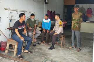 Bhabinkamtibmas Polsek Bengkalis Gelar Cooling System Pasca Pilkada