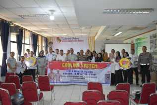 Kasat Lantas Polresta Pekanbaru Gelar Kegiatan Cooling System untuk Wujudkan Pilkada Damai di Rumbai