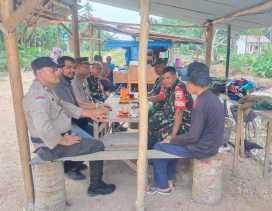 Aparat Polri dan TNI Kompak Serukan Pilkada Damai kepada Warga