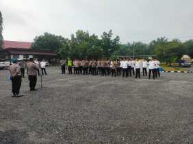 Apel Pagi, AKP Asdisyah Perintahkan Anggota Gencar Sosialisasi Pemilu