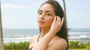 Valerie Tifanka Pose di Tepi Kolam Renang, Netizen: Idaman Banget