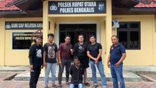 Polsek Rupat Utara Tangkap Pengedar Narkotika Jenis Shabu di Tanjung Medang