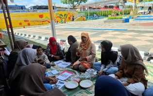 Dosen FISIP Universitas Riau Gelar Pengabdian Masyarakat di Kampung Bandar dan Alam Mayang