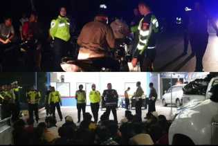 30 Sepeda Motor Terindikasi Balap Liar Diamankan Satlantas Poles Rohil