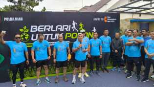 Polda Riau Gelar Road to Bhayangkara Run 2025, Ratusan Peserta Ramaikan Aksi Lari Peduli Lingkungan