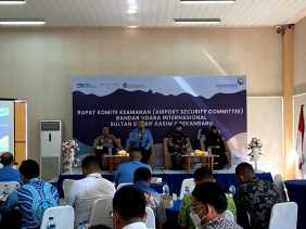 Tingkatkan Keamanan dan Kewaspadaan, Ini yang Dilakukan Bandara SSK II Pekanbaru