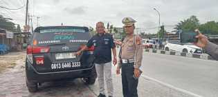 Terjaring Razia, 12 Travel Gelap Ditilang Petugas Gabungan