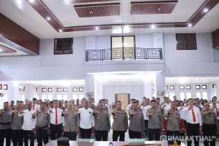 Kapolres Rohil Dorong Personel Jadi Agen Pelestarian Lingkungan Lewat Green Policing