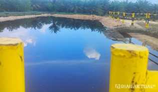 Tragis, Dua Balita Tewas Tenggelam di Kolam Eks Rig PT PHR di Rokan Hilir
