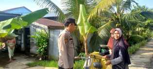 Polsek Tempuling Imbau Masyarakat Ciptakan Pemilu Damai Bersama Polri