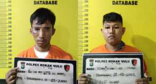 Sat Reskrim Polres Rohul Berhasil Tangkap Dua Pelaku Jambret