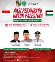 Pekanbaru Hadirkan KH Bachtiar Nasir Dalam Aksi Bela Palestina