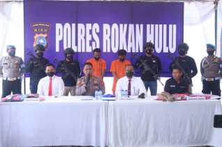 Aksi Ketahuan, Dua Pencari Rumput Habisi Nyawa Pria di Rohul