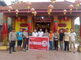 HUT Bhayangkara ke-78, Polsek Gaung Manfaatkan Berbagi dan Kerja Bakti