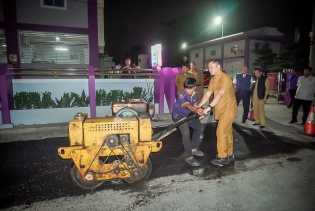 Komitmen Wako Agung Benahi Infrastruktur, 23 Ruas Jalan Kembali Mulus dalam 3 Bulan Terakhir