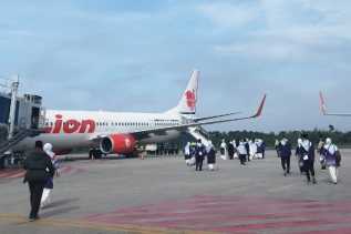 Pemberangkatan 2.901 Jamaah Haji Riau Dimulai dari Bandara SSK II Pekanbaru