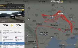 Drone Canggih Amerika Bergerak Awasi Tentara Rusia