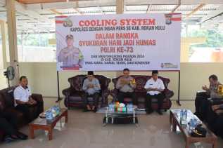 Kapolres Rohul Gelar Syukuran dan Cooling System untuk Wujudkan Pilkada 2024 yang Aman dan Damai