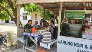 Personel Polsek Kepenuhan dan Bhabinsa Kepenuhan Laksanakan Cooling System