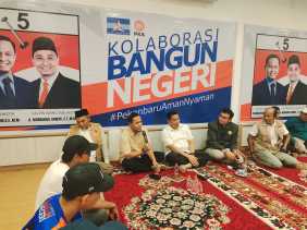 Dunsanak Aman Titip Harapan Pembangunan Infrastruktur kepada Agung Nugroho-Markarius Anwar