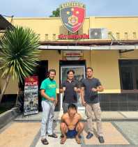 Satroni Rumah Kos, Ujang Keok Diringkus Resmob Polres Kampar