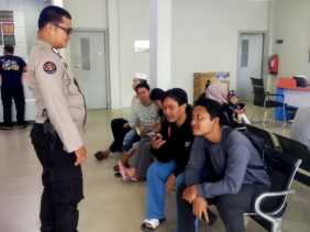 Polsek Kandis Cooling System di Area Publik Jelang Pilkada Serentak 2024