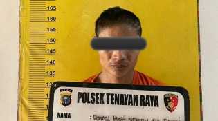 Tim Opsnal Polsek Tenayan Raya Amankan Pemuda Pencuri Handphone untuk Membeli Sabu