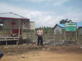 Polsek Bangko Pusako Lakukan Pembinaan Kelompok Tani