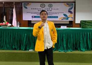 Dedi Ashari Terpilih Aklamasi Pimpin DPM Fakultas Hukum Universitas Lancang Kuning Periode 2024-2025