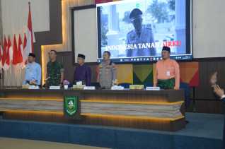 Rakor Penanggulangan Bencana Karhutla, Bupati Berikan Kontribusi Maksimal