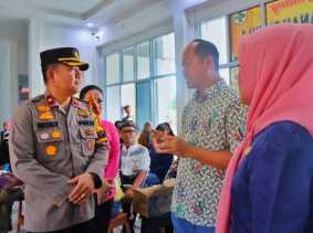 Peduli Kesehatan, Polres Rohil Laksanakan Operasi Katarak