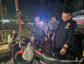 Antisipasi Kejahatan dan Balap Liar, Polsek TPTM Laksanakan Razia di Jalan Lintas