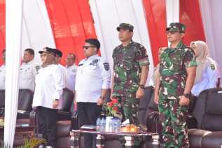Bupati Bengkalis Hadiri Penutupan TMMD ke-124 Kodim 0303 Bengkalis