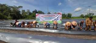 Kegiatan Kick Off Ketahanan Pangan Teluk Meranti Dukung Program Asta Cita Presiden RI