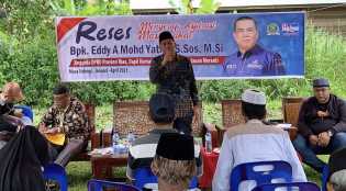 Atasi Kemiskinan Ekstrem di Pulau Merbau, Eddy Yatim: Akses Jalan Solusi Utama