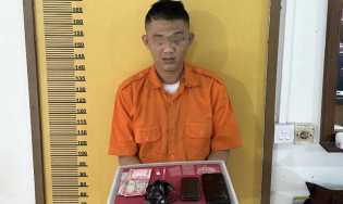 Tim Satnarkoba Polres Inhu Ringkus Pengedar Narkoba di Desa Kuantan Babu