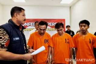 Polda Riau Ungkap Peredaran 15,61 Kg Ganja, Tiga Pelaku Diamankan