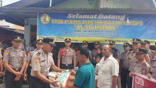 Siswa SIP Setukpa Lemdiklat Polri Bakti Sosial di Panti Asuhan