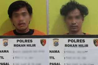 Tim RAGA Polres Rohil Tangkap Dua Pelaku Pungli dan Pengeroyokan, AKBP Isa Imam: Tak Ada Ruang Premanisme