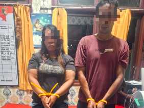 Polsek Singingi Hilir Tangkap Dua Pengedar Narkoba di Kuansing