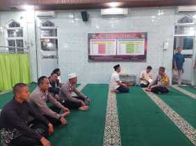 Program Salat Berjamaah Keliling, Polres Kuansing Cooling System Pemilu Damai 2024