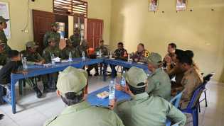 Kapolsek Kunto Darussalam Gelar Cooling System untuk Pilkada Damai