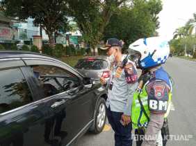 Dishub Pekanbaru Tertibkan Parkir Liar RSUD Arifin Achmad