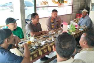 Kapolsek Seberida Dengarkan Keluhan Warga dan Pesan Damai Pilkada