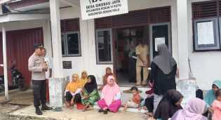 Polsek Rokan IV Koto Gelar Sosialisasi Cooling System Pasca Pilkada Serentak