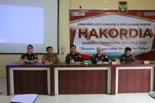 Hakordia 2025, Kejari Inhu Beberkan 14 Kasus Korupsi dan 13 Tersangka