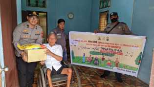 Peringati Hari Disabilitas, Polres Bengkalis Gelar Sejumlah Kegiatan Sosial