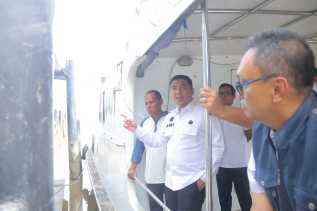 Kembangkan Wisata Air di Tepian Sungai Siak, Pj Sekda Boyong Jajaran Tinjau Infrastruktur