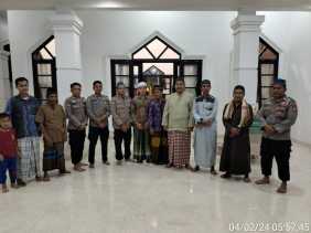 Polsek Bagan Sinembah Sampaikan Pesan Damai ke Masyarakat