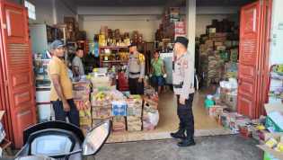 Polsek Bangko Pusako Gelar Patroli Antisipasi C3, Sasar Lokasi Keramaian dan Grosir